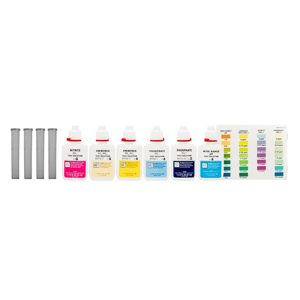 API Kit de Pruebas de Agua — Analizador Completo de Calidad del Agua para Acuarios y Mascotas Acuáticas