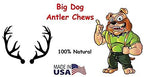 Big Dog Antler Chews — Pack de 6 Mordedores Naturales de Asta de Venado y Alce para Perros Pequeños de 0 a 20 Libras