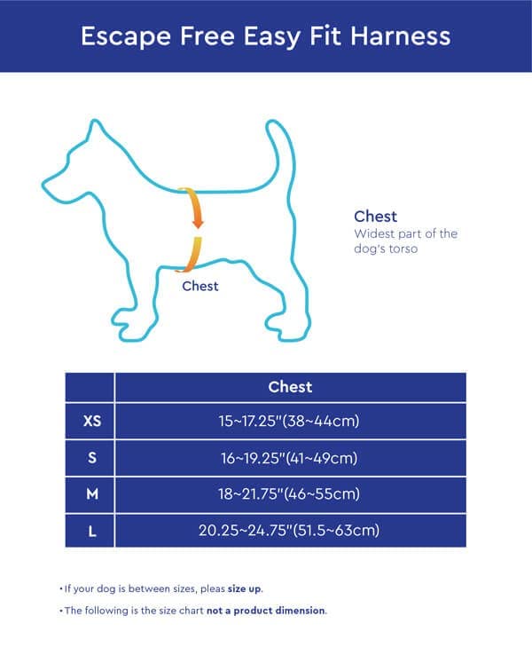 Gooby Escape Free Easy Fit — Arnés Antijale con Diseño Step-In y Hebilla de Liberación Rápida para Perros Pequeños y Medianos