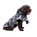 Mikayoo — Impermeable con Capucha y Tira Reflectante para Perro, Ligero y Ajustable