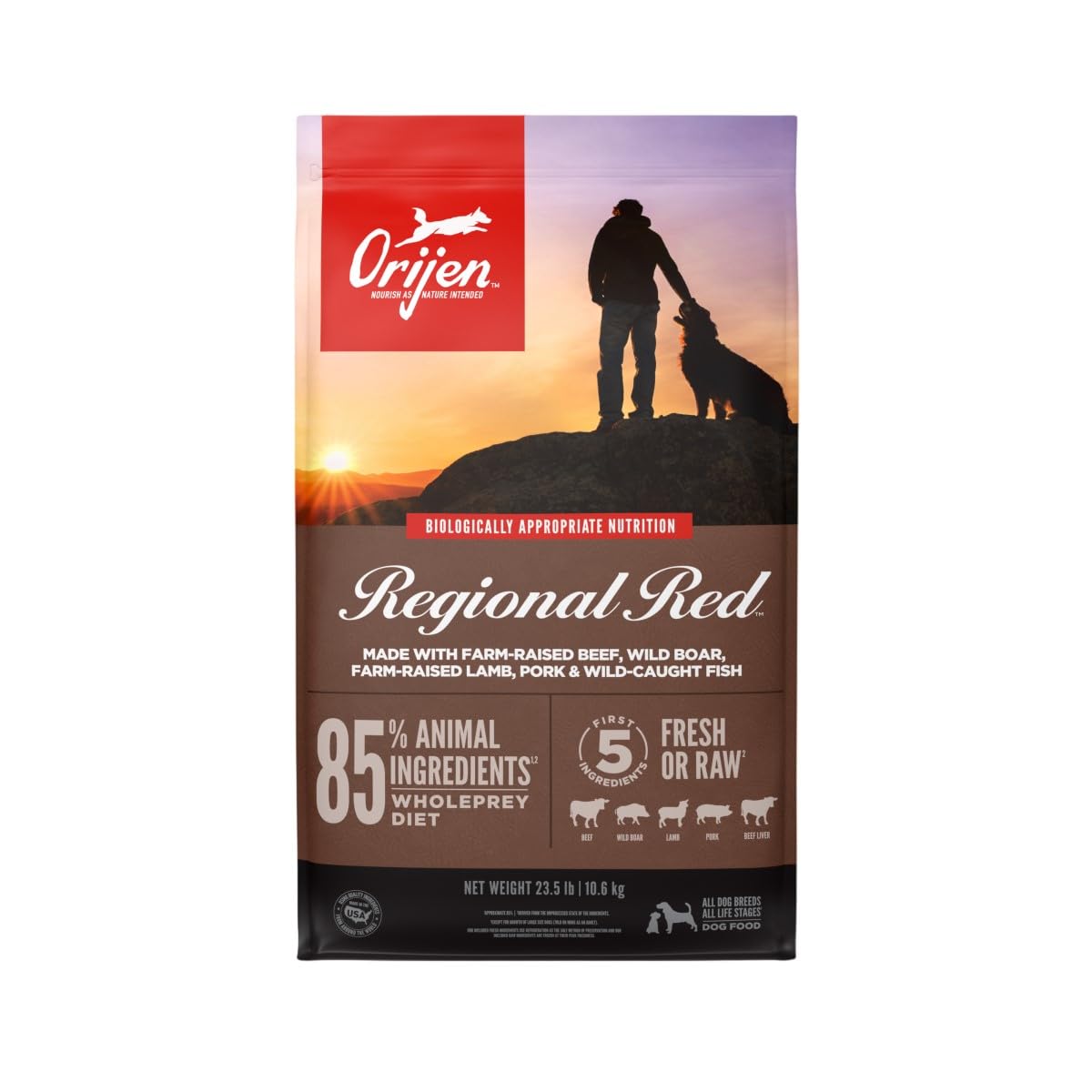 ORIJEN — Alimento Seco Sin Granos para Perro