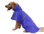 Mikayoo — Impermeable con Capucha y Tira Reflectante para Perro, Ligero y Ajustable