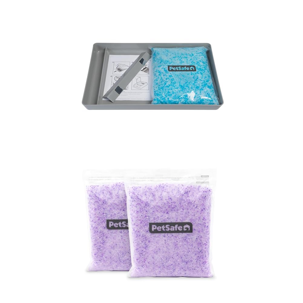 PetSafe ScoopFree — Arena de Cristales de Sílica Premium para Gato, Control de Olores 5 Veces Superior