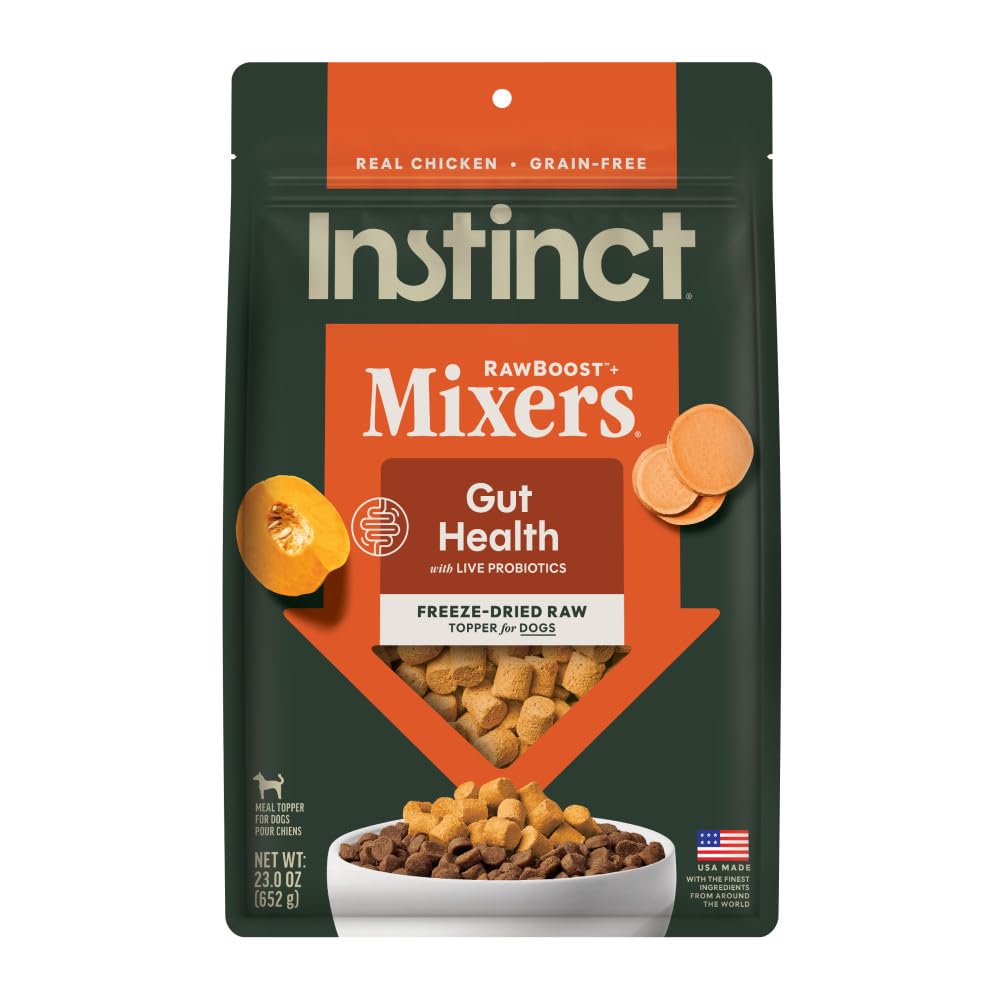 Instinct Raw Boost Mixers — Topper de Alimento Liofilizado Sin Granos para Perro