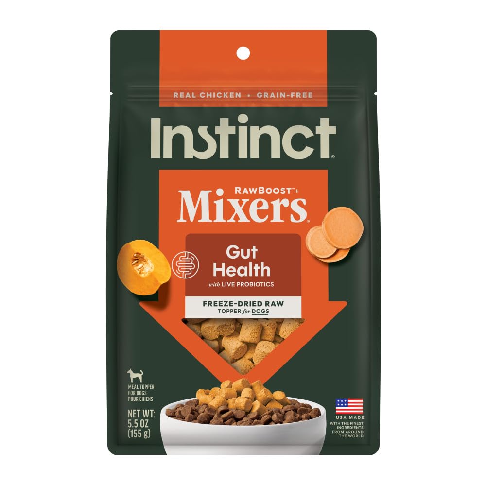 Instinct Raw Boost Mixers — Topper de Alimento Liofilizado Sin Granos para Perro