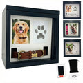 OtterPets — Urna Memorial para Cenizas de Mascotas con 4 Tipos de Exhibición, Kit de Huella y Bolsa de Franela para Perros y Gatos