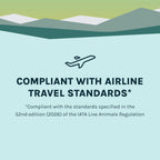 SportPet — Kennel de Viaje Certificado por Aerolíneas con Comederos para Perros y Gatos