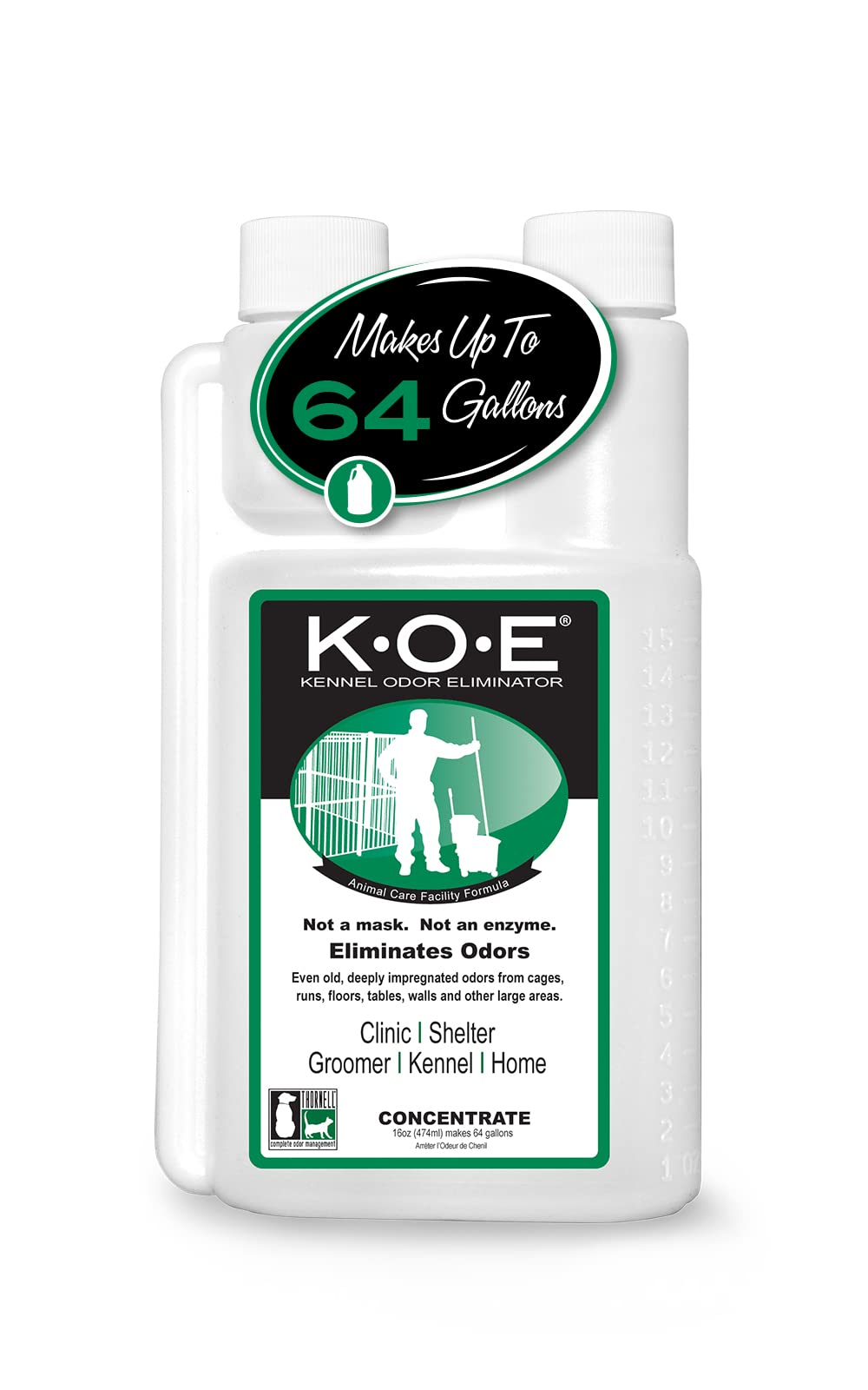 KOE — Desodorante Eliminador de Olores para Áreas de Mascotas