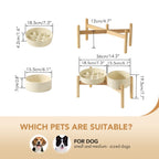 Havniva — Tazón Comedero Lento de Cerámica para Mascotas — Alimentación Pausada y Saludable para Perros y Gatos
