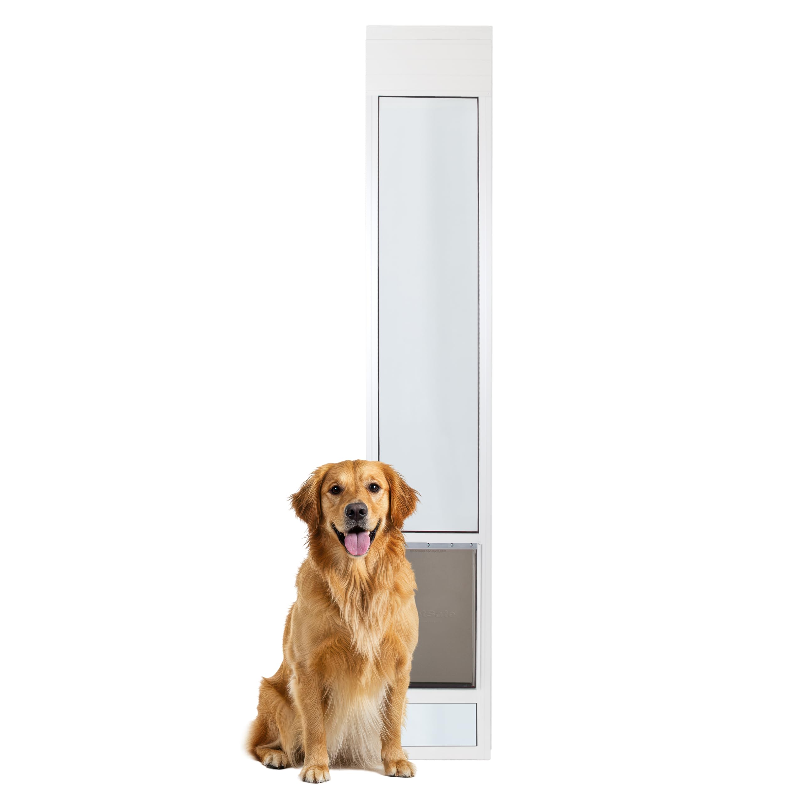 PetSafe Doggy Door — Puerta para Perros en Puertas Corredizas de Vidrio con Altura Ajustable