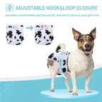 Avont 3 Pack Washable Female Dog Diapers, Premium Reusable Highly Absorbent Doggie Period Panties Durable Dog Diaper Cover
