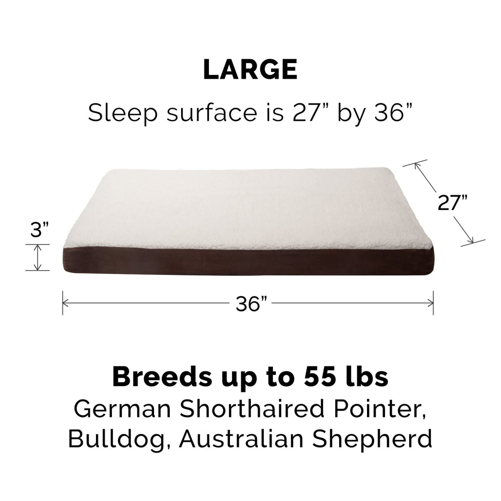 Furhaven — Cama Ortopédica con Cubierta Lavable y Desmontable para Perro