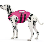 Kuoser — Chaleco Salvavidas Ajustable con Asa de Rescate y Reflectores para Perro
