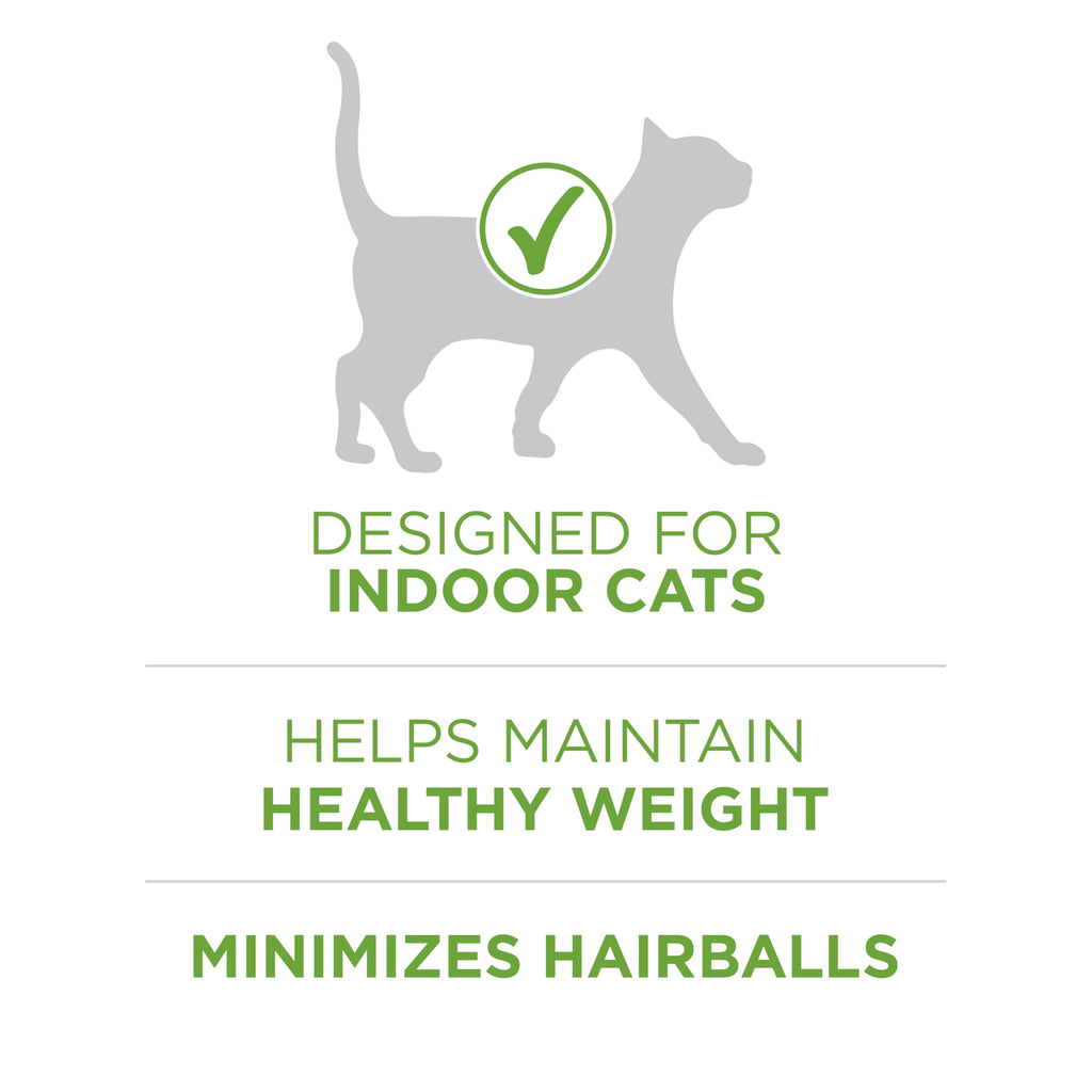 Purina ONE Indoor Advantage — Alimento Seco Natural para Gato Adulto de Interior con Control de Peso y Reducción de Bolas de Pelo, con Salmón Real