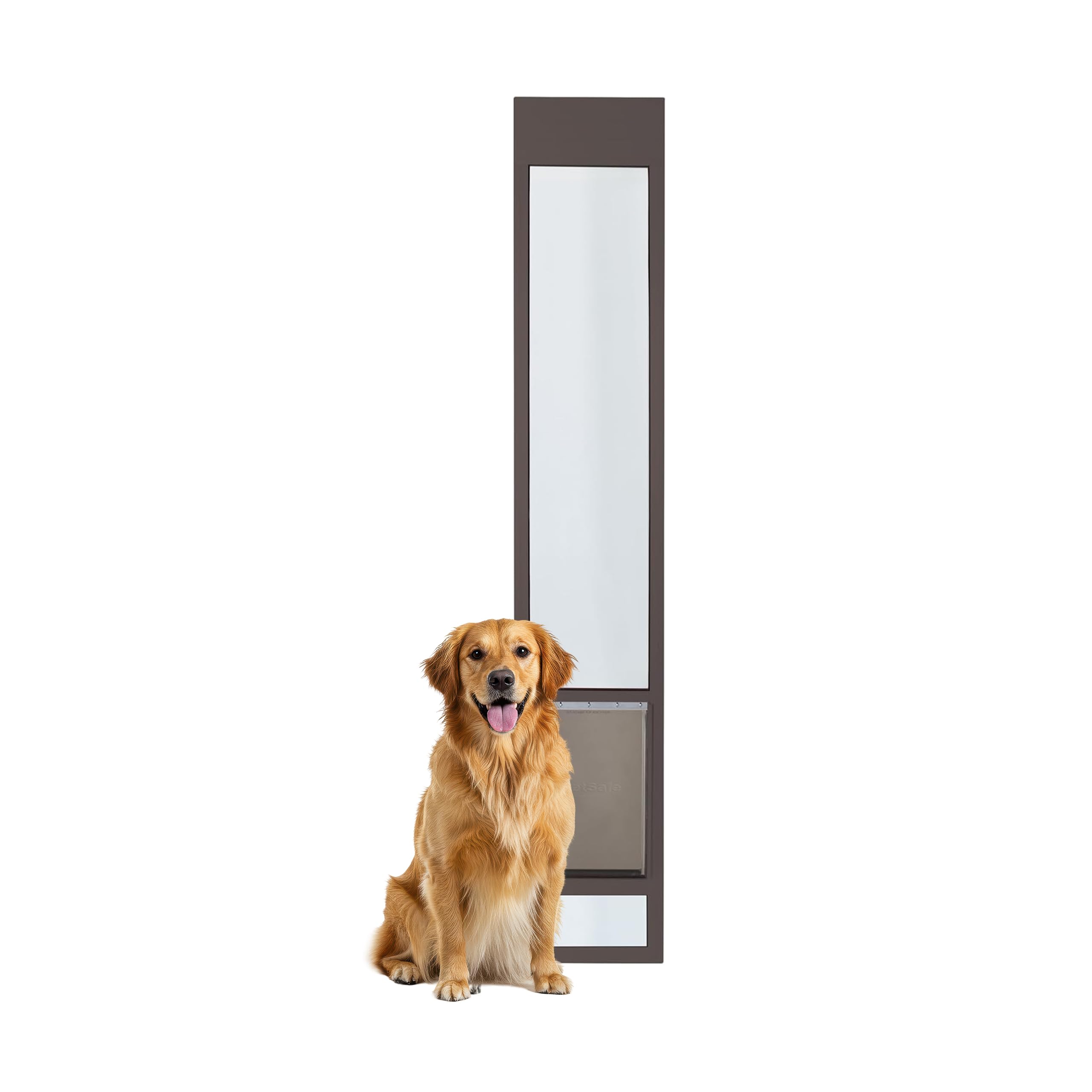 PetSafe Doggy Door — Puerta para Perros en Puertas Corredizas de Vidrio con Altura Ajustable