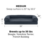 Furhaven Cooling Gel — Cama Refrescante con Gel para Perro