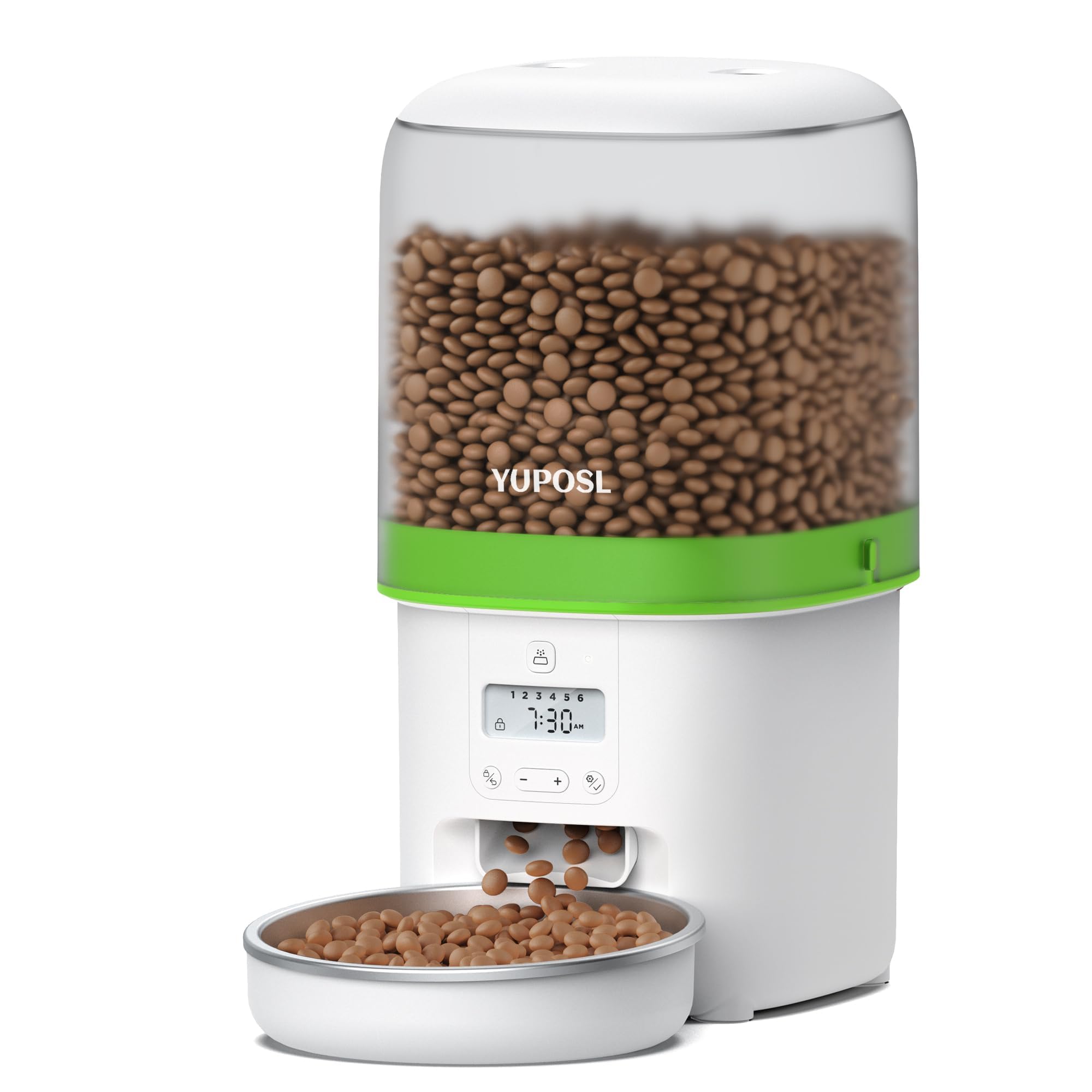 Yuposl — Comedero Automático Programable para Gatos y Perros con Control de Porciones y Batería de 180 Días