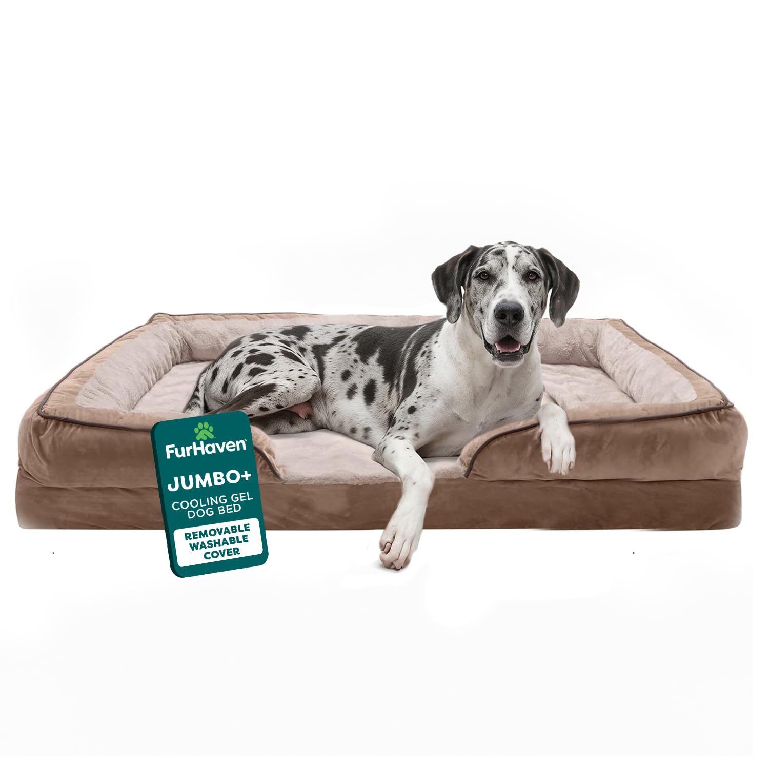Furhaven Cooling Gel — Cama con Gel Refrescante para Perro