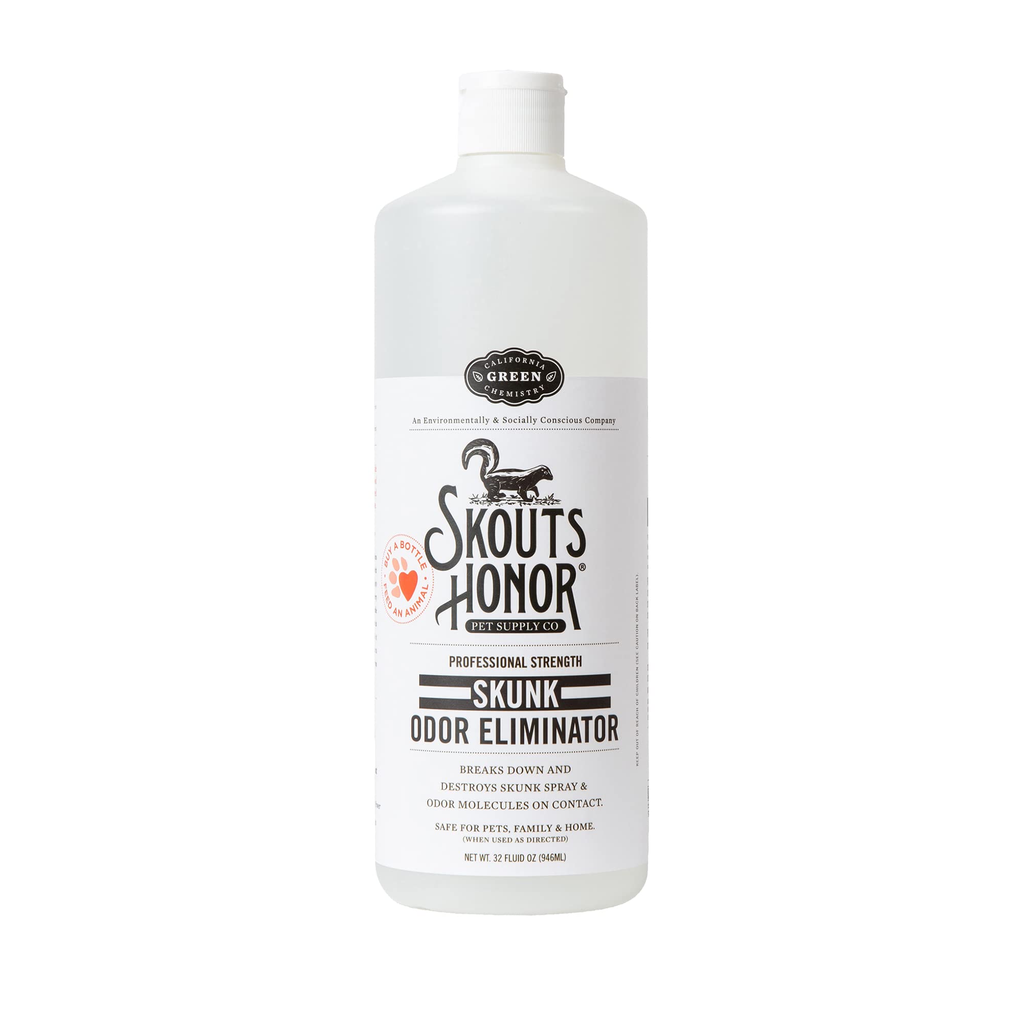 Skout's Honor Eliminador de Olores — Desodorizante de Origen Vegetal para Olores Fuertes de Mascotas, Biodegradable y Ecológico