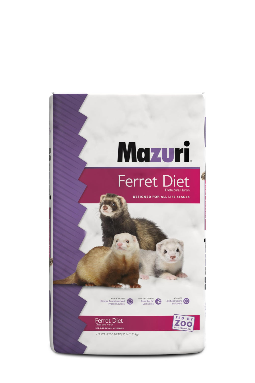 Mazuri Ferret Food — Alimento Seco Alto en Proteínas para Hurones