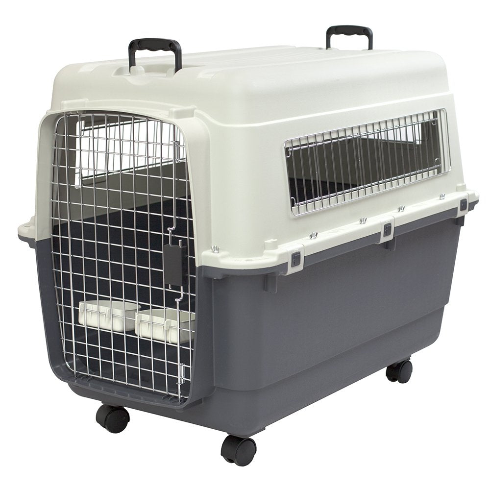 SportPet — Kennel de Viaje Certificado por Aerolíneas con Comederos para Perros y Gatos