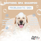 Alpha Dog Series — Shampoo y Acondicionador 2 en 1 con Aloe Vera para Perro, Fórmula Natural, pH Balanceado y Sin Lágrimas