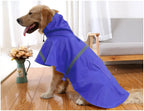 Mikayoo — Impermeable con Capucha y Tira Reflectante para Perro, Ligero y Ajustable