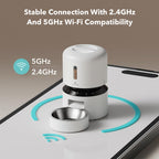 PETLIBRO — Comedero Automático WiFi 5G con Dispensador de Alimento para Gatos y Perros, 5L, hasta 10 Comidas por Día y Sensor de Alimento Bajo
