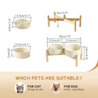 Havniva — Tazón Comedero Lento de Cerámica para Mascotas — Alimentación Pausada y Saludable para Perros y Gatos