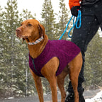 K9 Core Dog Sweater - Knit Fleece Winter Coat for Dogs - Layer with Jackets or Wear Separately - Use with Your Leash - Lightweight, Reflective Accents, Adjustable Neck