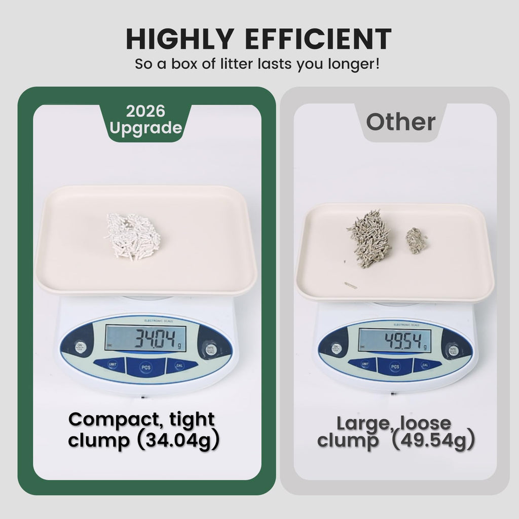 Gardner Pet — Arena para Gato de Tofu Natural con Té Verde, Fórmula Vegetal de Absorción Rápida y Control de Olores