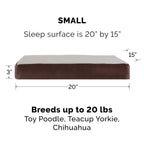 Furhaven — Cama Ortopédica con Cubierta Lavable y Desmontable para Perro