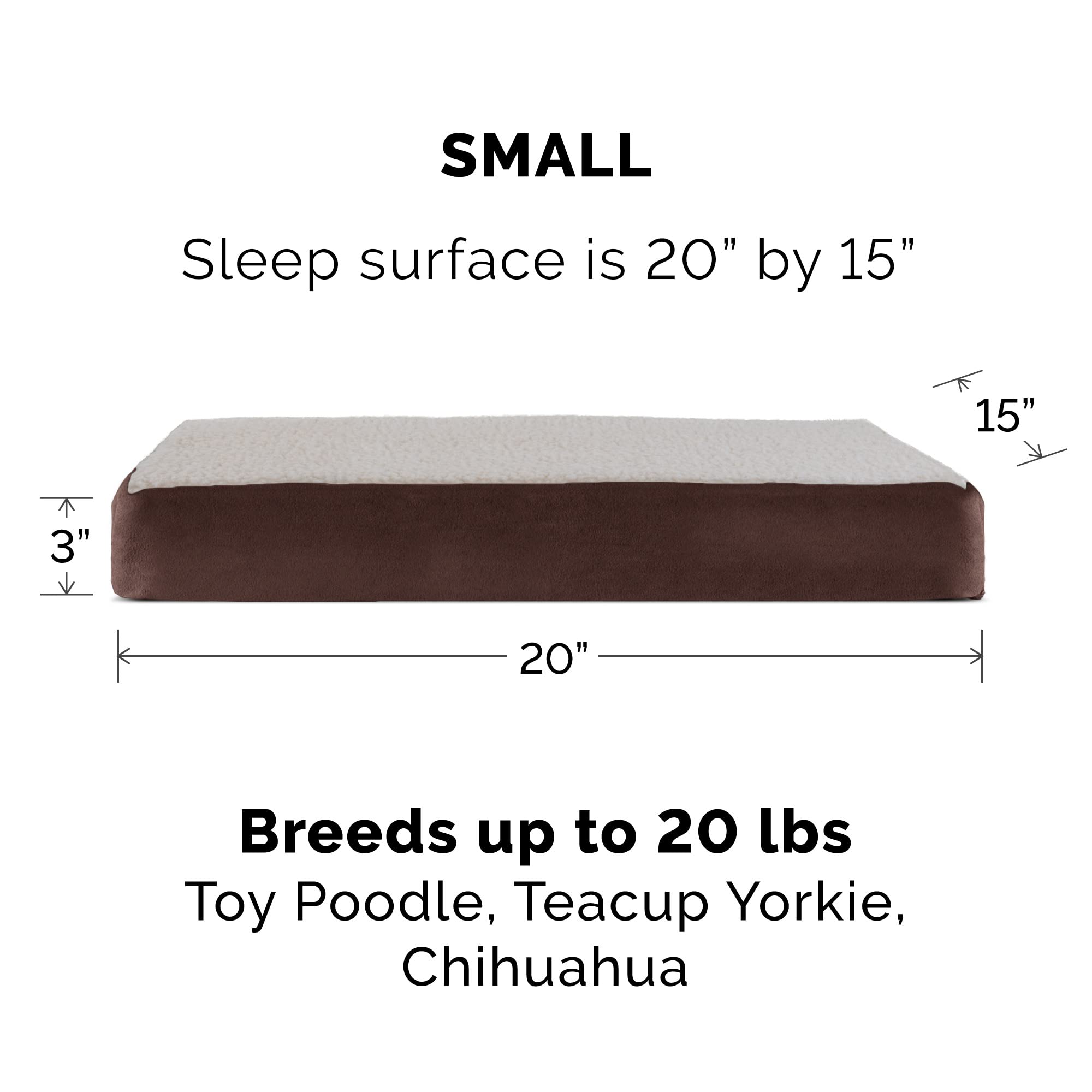 Furhaven — Cama Ortopédica con Cubierta Lavable y Desmontable para Perro