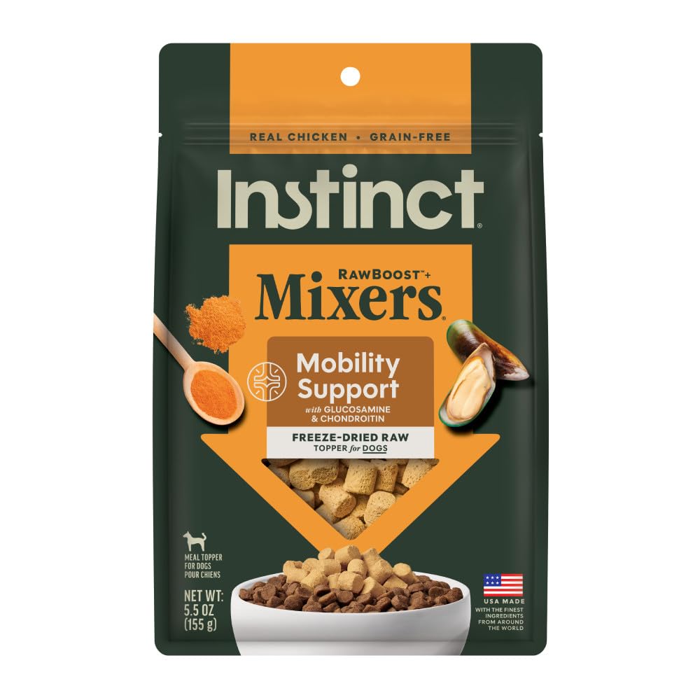 Instinct Raw Boost Mixers — Topper de Alimento Liofilizado Sin Granos para Perro