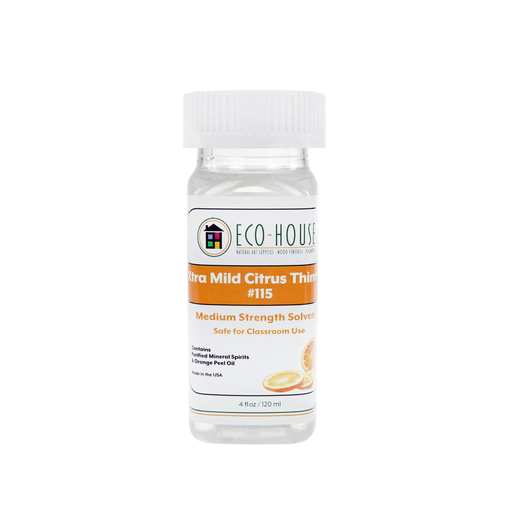 Eco-House 115 Xtra Mild — Diluyente Ecológico de Pintura con Aroma a Cítricos, Baja Toxicidad, Alternativa Natural a la Trementina