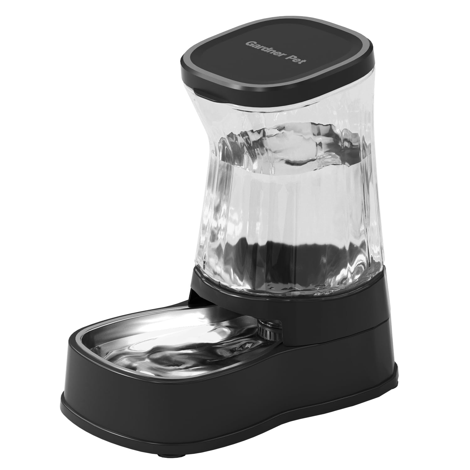 Gardner Pet — Bebedero Automático por Gravedad con Tazón de Acero Inoxidable para Perros y Gatos