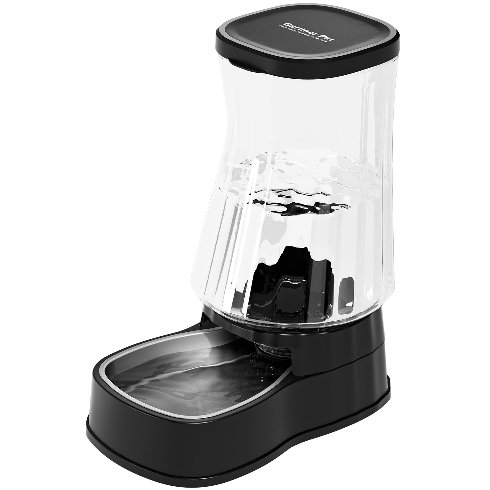 Gardner Pet — Bebedero Automático por Gravedad con Tazón de Acero Inoxidable para Perros y Gatos