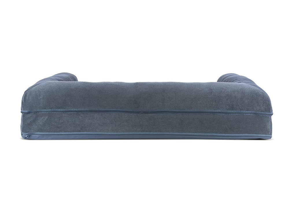 Furhaven Cooling Gel — Cama Ortopédica con Gel Refrescante, Bolsters Removibles y Cubierta Lavable para Perros Grandes