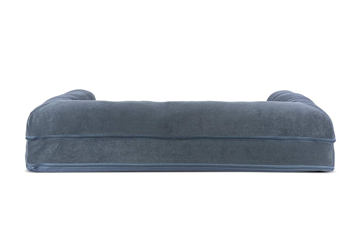 Furhaven Cooling Gel — Cama Ortopédica con Gel Refrescante, Bolsters Removibles y Cubierta Lavable para Perros Grandes