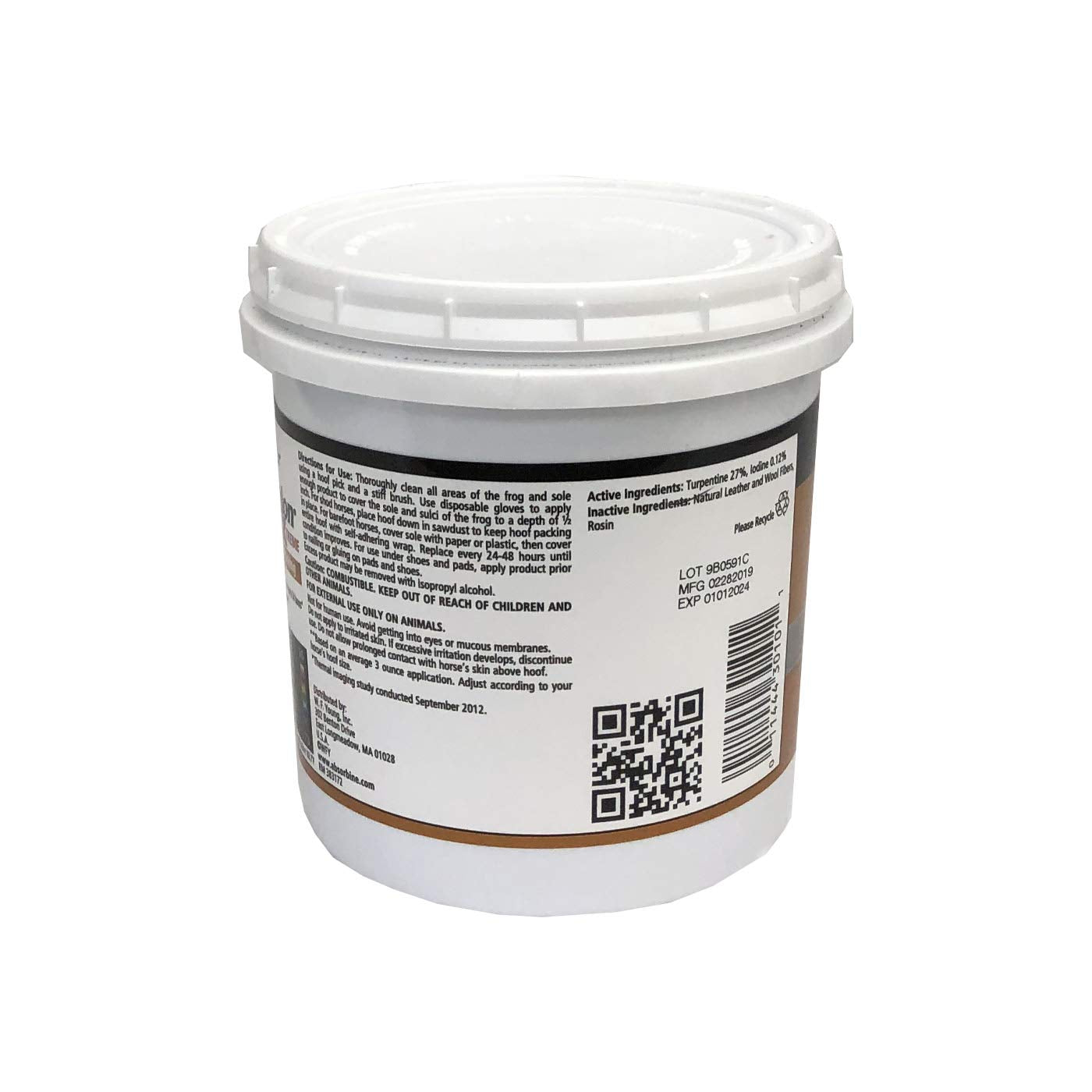 Absorbine Hooflex Magic Cushion Xtreme — Relleno para Cascos de Caballos de Alto Rendimiento, Alivio Rápido y Duradero