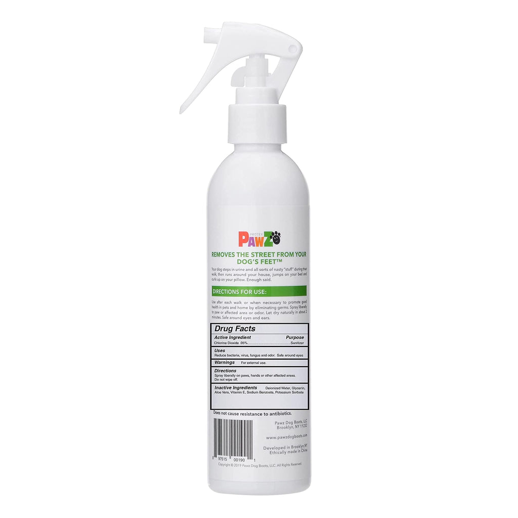PawZ SaniPaw — Spray Limpiador de Patas y Eliminador de Olores para Perro