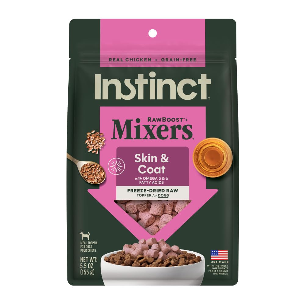 Instinct Raw Boost Mixers — Topper de Alimento Liofilizado Sin Granos para Perro