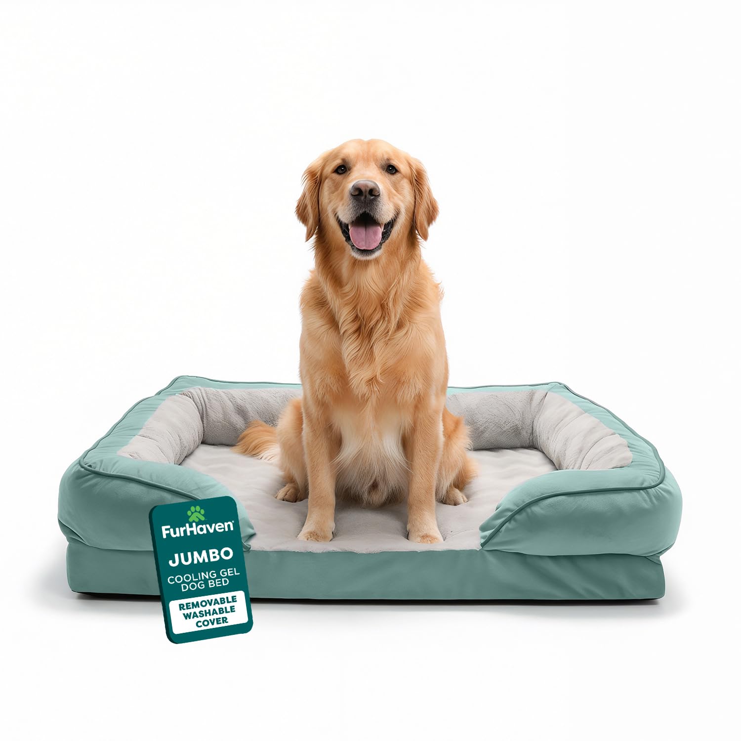 Furhaven Cooling Gel — Cama con Gel Refrescante para Perro