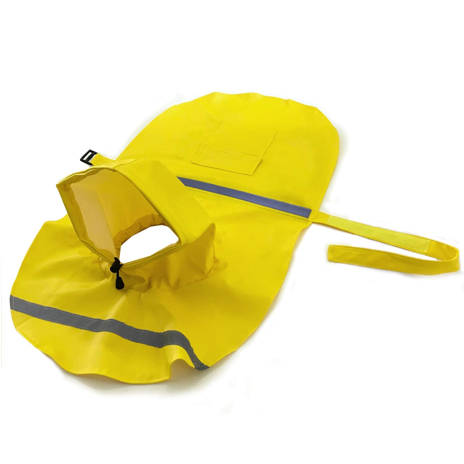 Mikayoo — Impermeable con Capucha y Tira Reflectante para Perro, Ligero y Ajustable