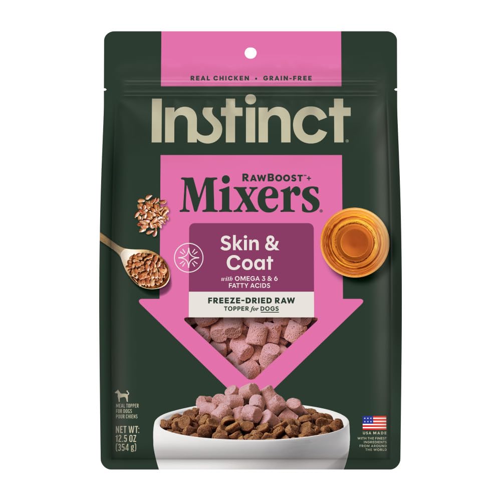 Instinct Raw Boost Mixers — Topper de Alimento Liofilizado Sin Granos para Perro