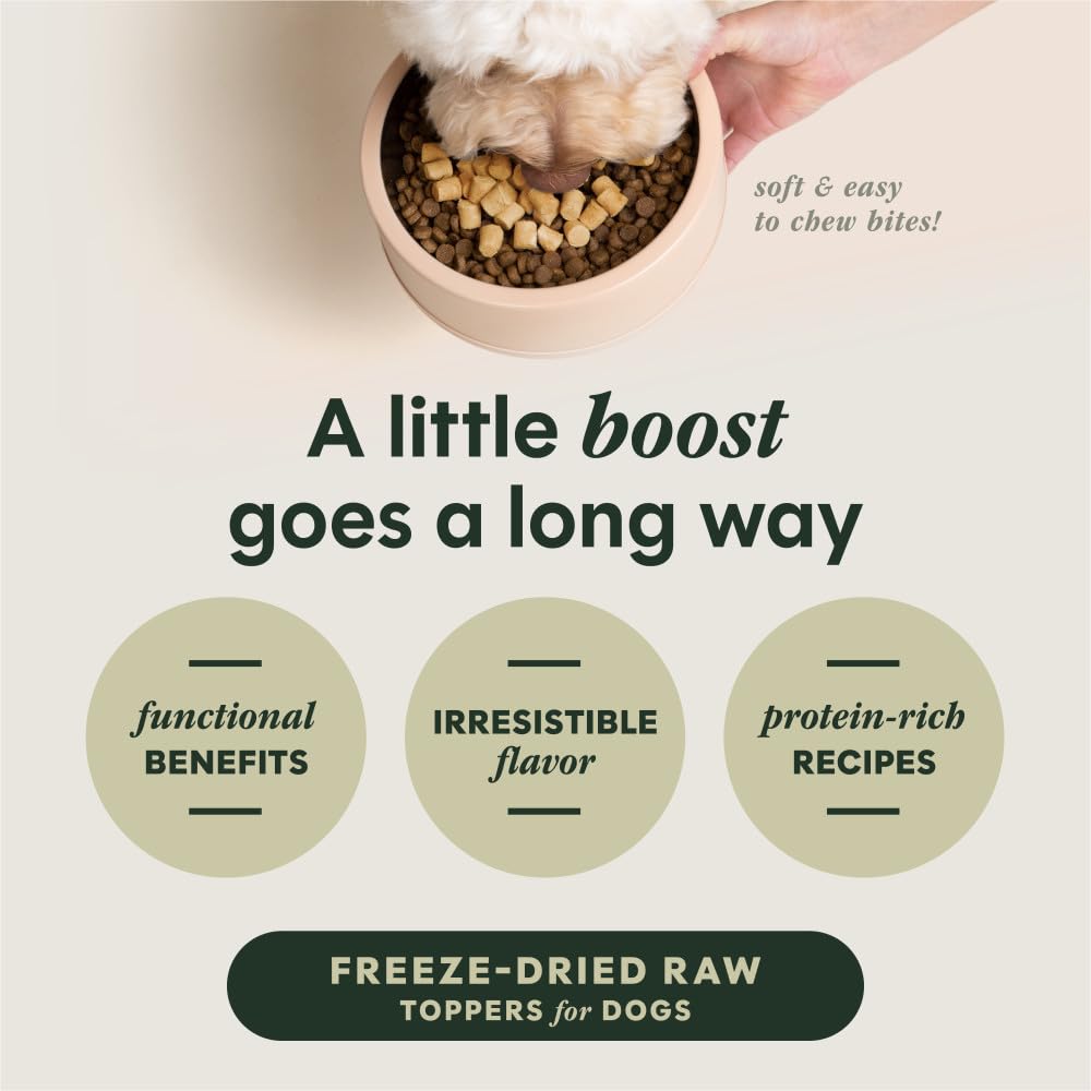 Instinct Raw Boost Mixers — Topper de Alimento Liofilizado Sin Granos para Perro