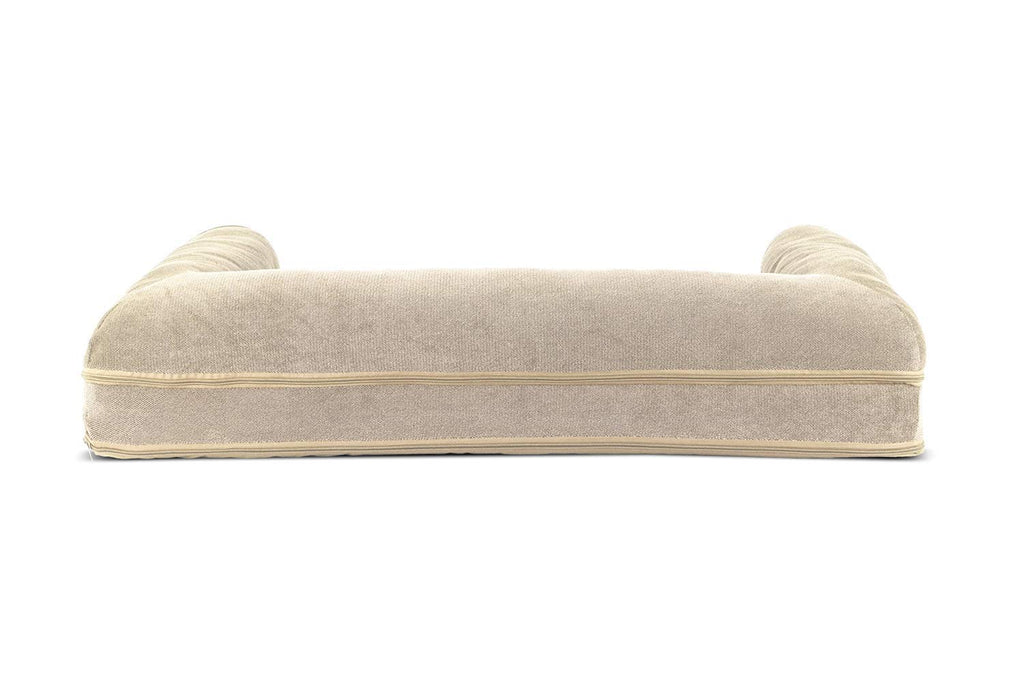 Furhaven Cooling Gel — Cama Ortopédica con Gel Refrescante, Bolsters Removibles y Cubierta Lavable para Perros Grandes