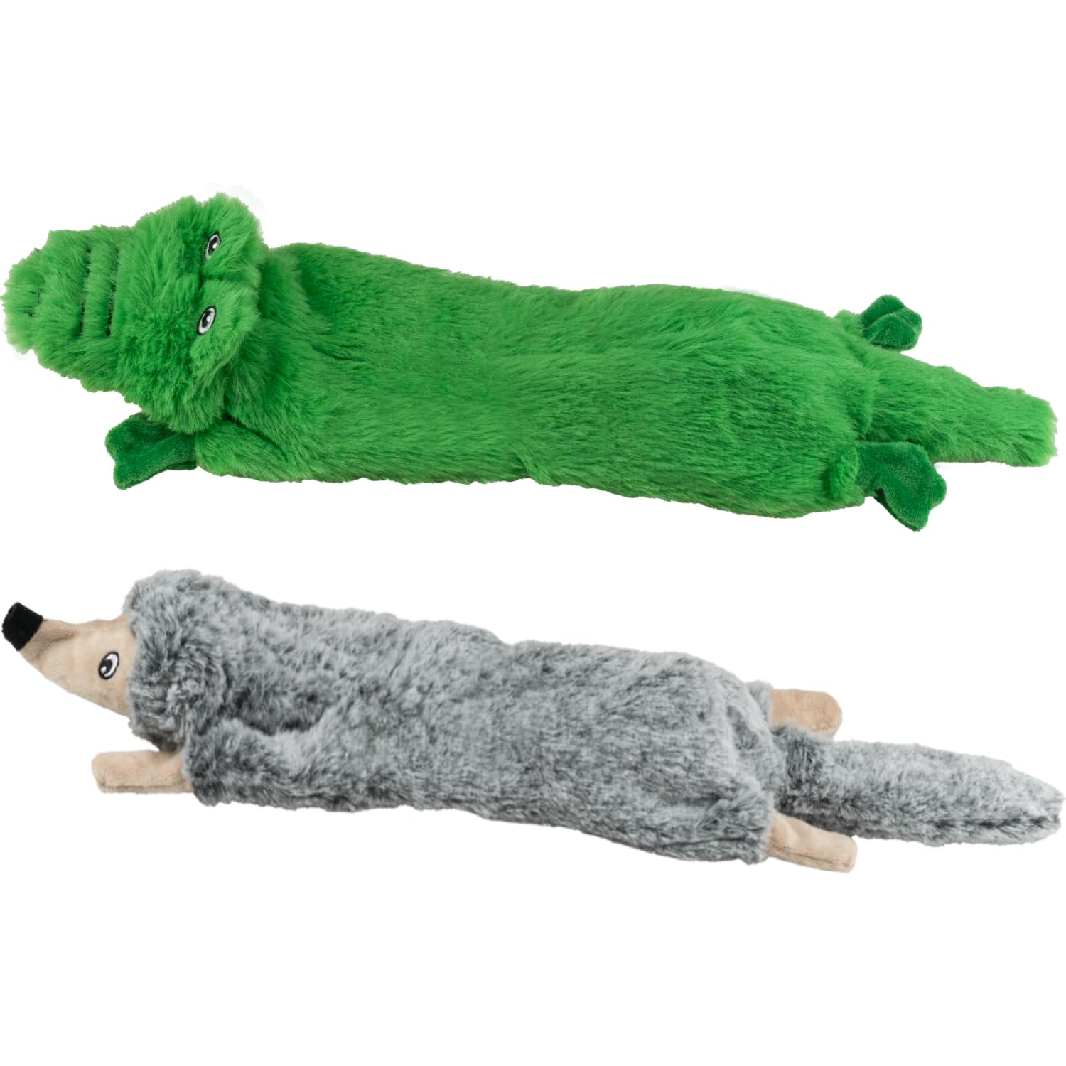 SHARLOVY Bubble Plush — Juguetes de Peluche Chirriantes y Crujientes sin Relleno para Perro