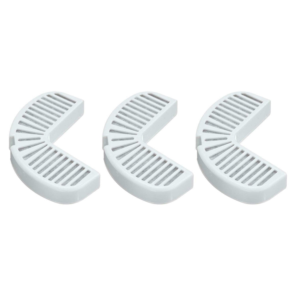 Pioneer Pet Raindrop — Filtros de Repuesto con Carbón Granulado para Fuentes Cerámicas y de Acero Inoxidable para Perros y Gatos