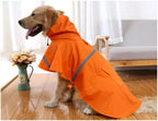 Mikayoo — Impermeable con Capucha y Tira Reflectante para Perro, Ligero y Ajustable